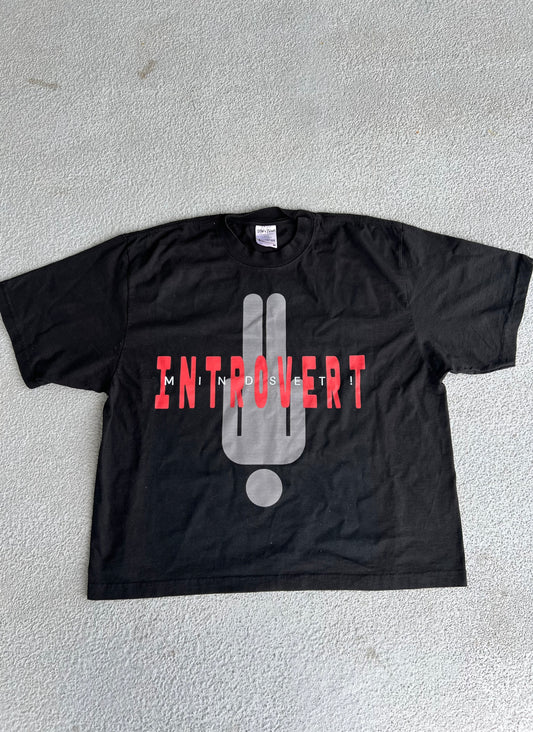 INTROVERT SHIRT BLACK/RED